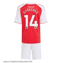 Maillot de football Réplique Arsenal Viktor Gyokeres #14 Domicile Enfant 2025-26 Manche Courte (+ Pantalon court)