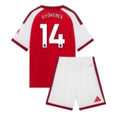 Maillot de football Réplique Arsenal Viktor Gyokeres #14 Domicile Enfant 2026-27 Manche Courte (+ Pantalon court)
