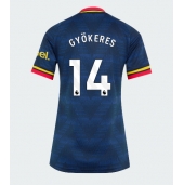 Maillot de football Réplique Arsenal Viktor Gyokeres #14 Extérieur Femme 2026-27 Manche Courte