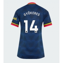 Maillot de football Réplique Arsenal Viktor Gyokeres #14 Extérieur Femme 2026-27 Manche Courte