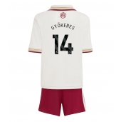 Maillot de football Réplique Arsenal Viktor Gyokeres #14 Troisième Enfant 2025-26 Manche Courte (+ Pantalon court)