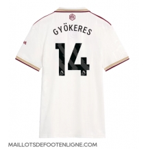 Maillot de football Réplique Arsenal Viktor Gyokeres #14 Troisième Femme 2025-26 Manche Courte