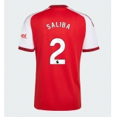 Maillot de football Réplique Arsenal William Saliba #2 Domicile 2026-27 Manche Courte
