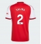 Maillot de football Réplique Arsenal William Saliba #2 Domicile 2026-27 Manche Courte