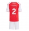 Maillot de football Réplique Arsenal William Saliba #2 Domicile Enfant 2025-26 Manche Courte (+ Pantalon court)