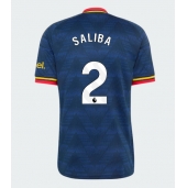 Maillot de football Réplique Arsenal William Saliba #2 Extérieur 2026-27 Manche Courte