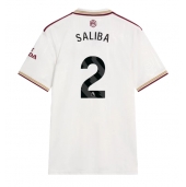 Maillot de football Réplique Arsenal William Saliba #2 Troisième 2025-26 Manche Courte
