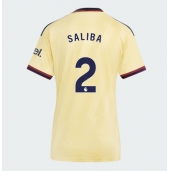 Maillot de football Réplique Arsenal William Saliba #2 Troisième Femme 2026-27 Manche Courte