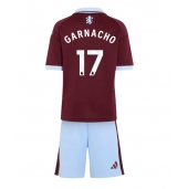 Maillot de football Réplique Aston Villa Alejandro Garnacho #17 Domicile Enfant 2026-27 Manche Courte (+ Pantalon court)