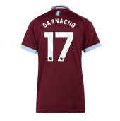 Maillot de football Réplique Aston Villa Alejandro Garnacho #17 Domicile Femme 2026-27 Manche Courte