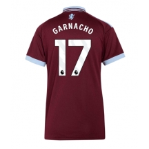 Maillot de football Réplique Aston Villa Alejandro Garnacho #17 Domicile Femme 2026-27 Manche Courte