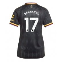 Maillot de football Réplique Aston Villa Alejandro Garnacho #17 Extérieur Femme 2026-27 Manche Courte