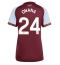 Maillot de football Réplique Aston Villa Amadou Onana #24 Domicile Femme 2025-26 Manche Courte