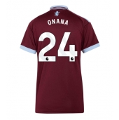 Maillot de football Réplique Aston Villa Amadou Onana #24 Domicile Femme 2026-27 Manche Courte
