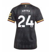 Maillot de football Réplique Aston Villa Amadou Onana #24 Extérieur Femme 2026-27 Manche Courte