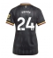 Maillot de football Réplique Aston Villa Amadou Onana #24 Extérieur Femme 2026-27 Manche Courte
