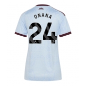 Maillot de football Réplique Aston Villa Amadou Onana #24 Troisième Femme 2026-27 Manche Courte