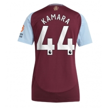 Maillot de football Réplique Aston Villa Boubacar Kamara #44 Domicile Femme 2024-25 Manche Courte