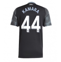 Maillot de football Réplique Aston Villa Boubacar Kamara #44 Extérieur 2025-26 Manche Courte