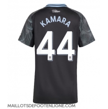 Maillot de football Réplique Aston Villa Boubacar Kamara #44 Extérieur Femme 2025-26 Manche Courte