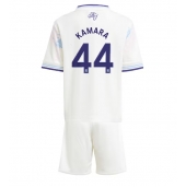 Maillot de football Réplique Aston Villa Boubacar Kamara #44 Troisième Enfant 2025-26 Manche Courte (+ Pantalon court)