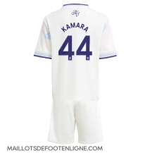 Maillot de football Réplique Aston Villa Boubacar Kamara #44 Troisième Enfant 2025-26 Manche Courte (+ Pantalon court)