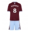 Maillot de football Réplique Aston Villa Boubacar Kamara #8 Domicile Enfant 2026-27 Manche Courte (+ Pantalon court)