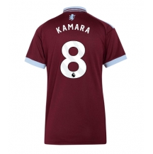 Maillot de football Réplique Aston Villa Boubacar Kamara #8 Domicile Femme 2026-27 Manche Courte