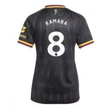 Maillot de football Réplique Aston Villa Boubacar Kamara #8 Extérieur Femme 2026-27 Manche Courte