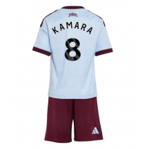 Maillot de football Réplique Aston Villa Boubacar Kamara #8 Troisième Enfant 2026-27 Manche Courte (+ Pantalon court)