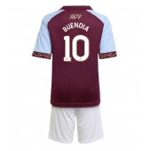 Maillot de football Réplique Aston Villa Emiliano Buendia #10 Domicile Enfant 2025-26 Manche Courte (+ Pantalon court)