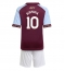 Maillot de football Réplique Aston Villa Emiliano Buendia #10 Domicile Enfant 2025-26 Manche Courte (+ Pantalon court)