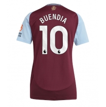 Maillot de football Réplique Aston Villa Emiliano Buendia #10 Domicile Femme 2024-25 Manche Courte
