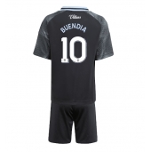 Maillot de football Réplique Aston Villa Emiliano Buendia #10 Extérieur Enfant 2025-26 Manche Courte (+ Pantalon court)