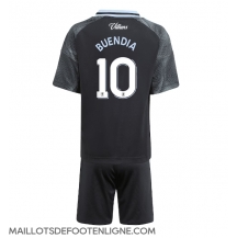 Maillot de football Réplique Aston Villa Emiliano Buendia #10 Extérieur Enfant 2025-26 Manche Courte (+ Pantalon court)