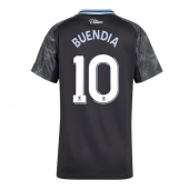 Maillot de football Réplique Aston Villa Emiliano Buendia #10 Extérieur Femme 2025-26 Manche Courte