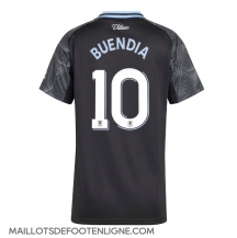 Maillot de football Réplique Aston Villa Emiliano Buendia #10 Extérieur Femme 2025-26 Manche Courte