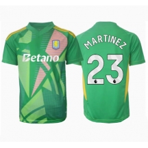 Maillot de football Réplique Aston Villa Emiliano Martinez #23 Gardien de but Domicile 2024-25 Manche Courte