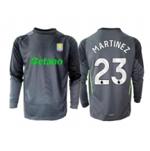 Maillot de football Réplique Aston Villa Emiliano Martinez #23 Gardien de but Domicile 2025-26 Manche Longue