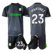 Maillot de football Réplique Aston Villa Emiliano Martinez #23 Gardien de but Domicile Enfant 2025-26 Manche Courte (+ Pantalon court)