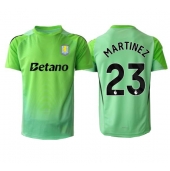Maillot de football Réplique Aston Villa Emiliano Martinez #23 Gardien de but Extérieur 2025-26 Manche Courte