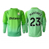 Maillot de football Réplique Aston Villa Emiliano Martinez #23 Gardien de but Extérieur 2025-26 Manche Longue