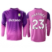 Maillot de football Réplique Aston Villa Emiliano Martinez #23 Gardien de but Troisième 2025-26 Manche Longue