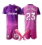 Maillot de football Réplique Aston Villa Emiliano Martinez #23 Gardien de but Troisième Enfant 2025-26 Manche Courte (+ Pantalon court)
