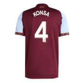 Maillot de football Réplique Aston Villa Ezri Konsa #4 Domicile 2025-26 Manche Courte