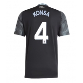 Maillot de football Réplique Aston Villa Ezri Konsa #4 Extérieur 2025-26 Manche Courte