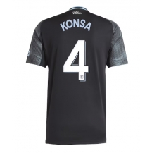 Maillot de football Réplique Aston Villa Ezri Konsa #4 Extérieur 2025-26 Manche Courte