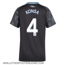 Maillot de football Réplique Aston Villa Ezri Konsa #4 Extérieur Femme 2025-26 Manche Courte