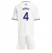 Maillot de football Réplique Aston Villa Ezri Konsa #4 Troisième Enfant 2025-26 Manche Courte (+ Pantalon court)