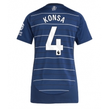 Maillot de football Réplique Aston Villa Ezri Konsa #4 Troisième Femme 2024-25 Manche Courte